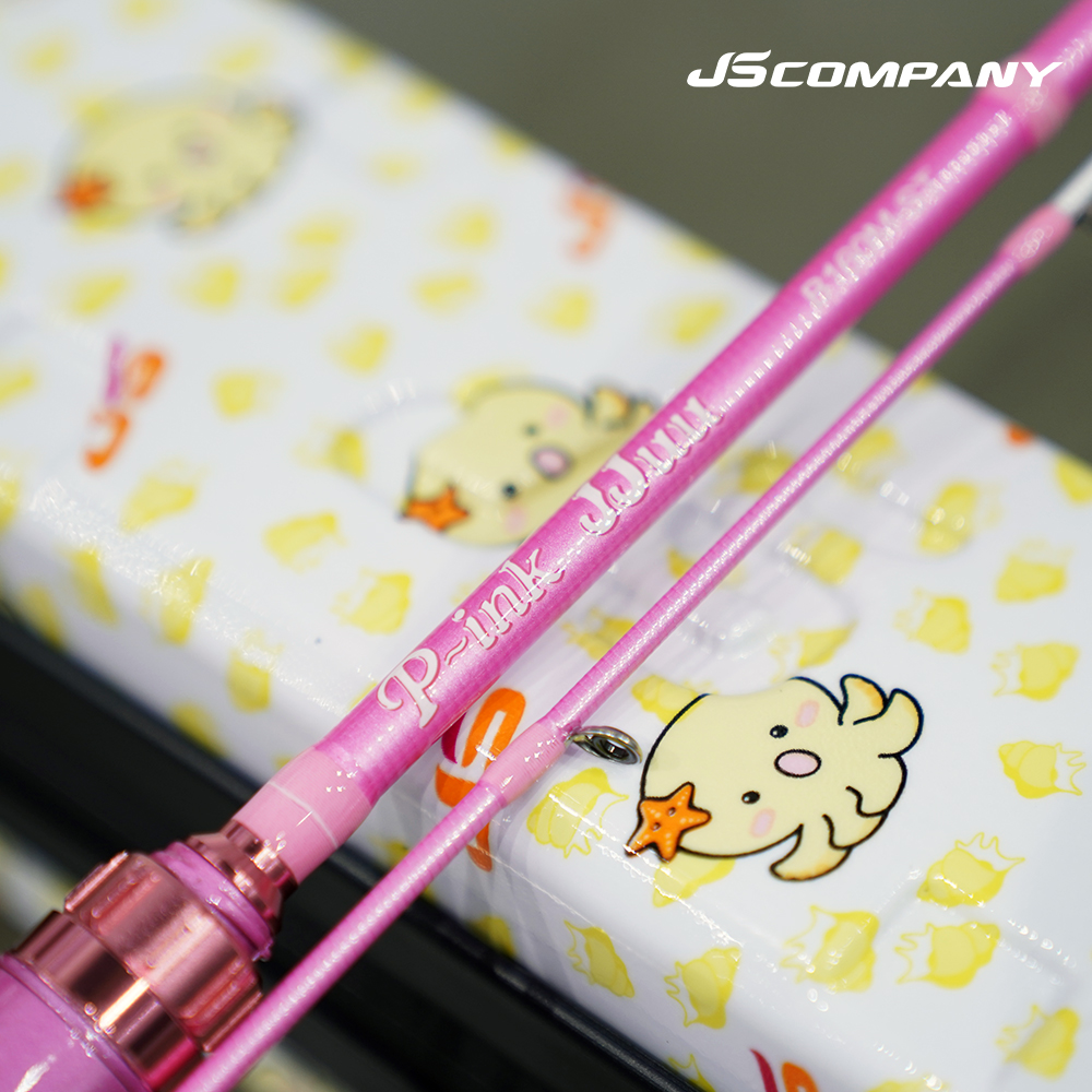 JS컴퍼니 25 핑크 핑쭈 닉스팝 잉크 쭈꾸미 쭈갑 낚시대 B160M
