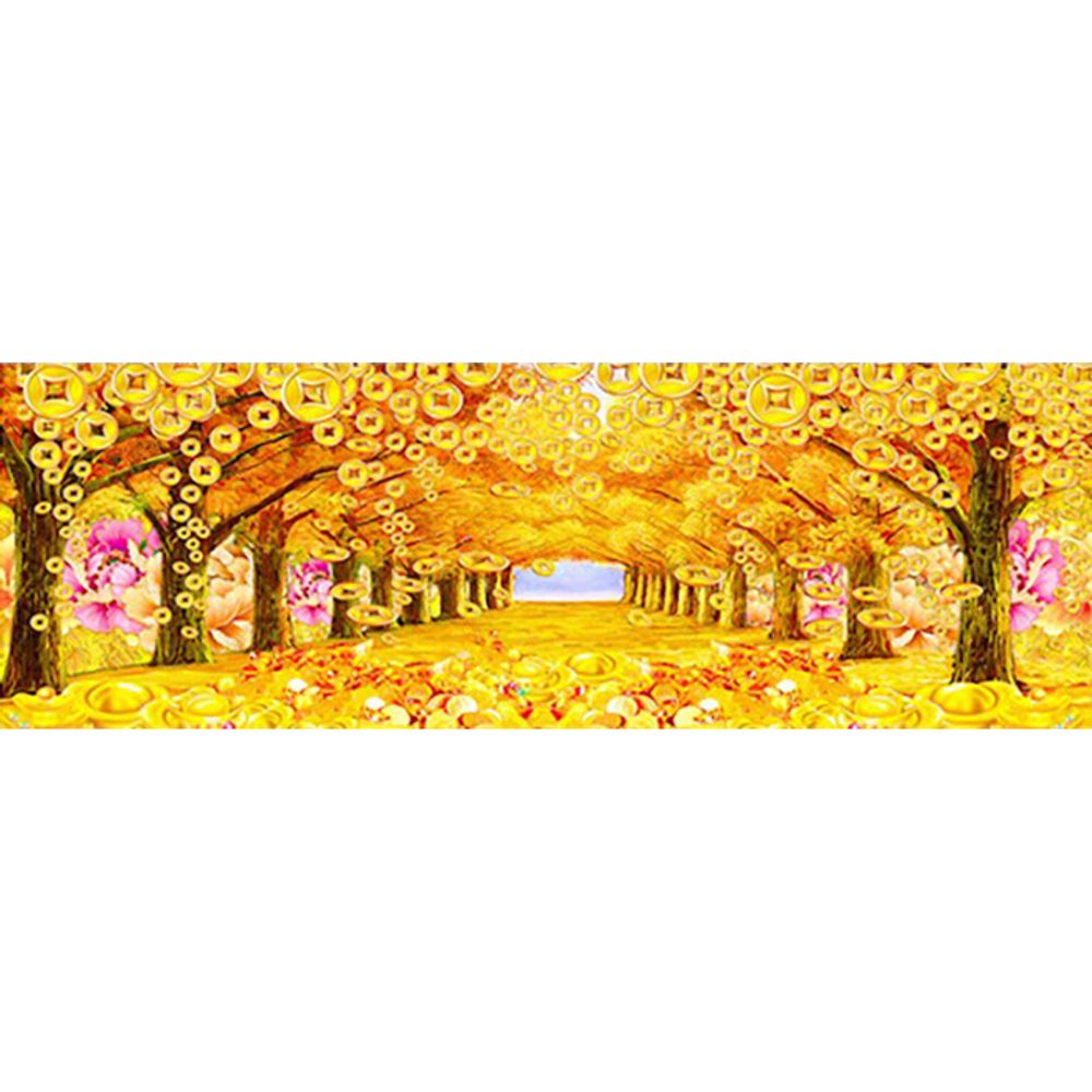 황금나무 2 (패브릭) 보석십자수 64x191 - 상품 이미지