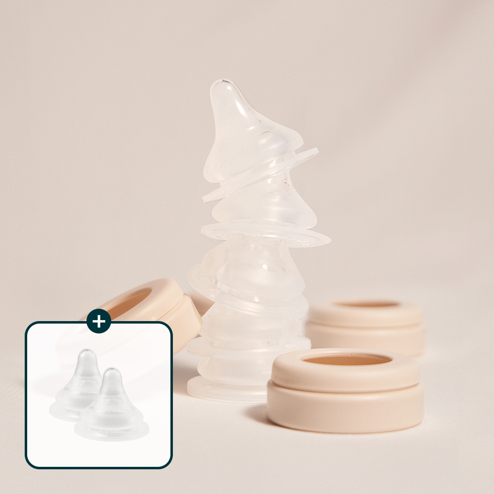 [2P 추가GIFT] 마더케이 신생아 아기 베이직 젖꼭지 4P세트 (단계선택) / 국내생산