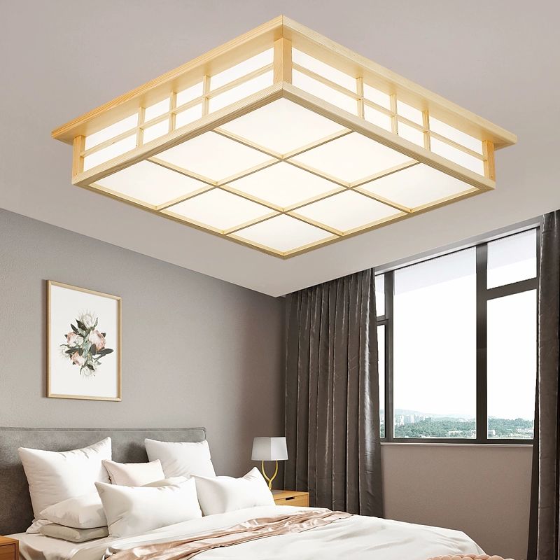 한옥 천장등 전통 백색광 식당 인테리어 레스토랑 전통등 45x45cm led 백색광 24w - 상세 이미지 3
