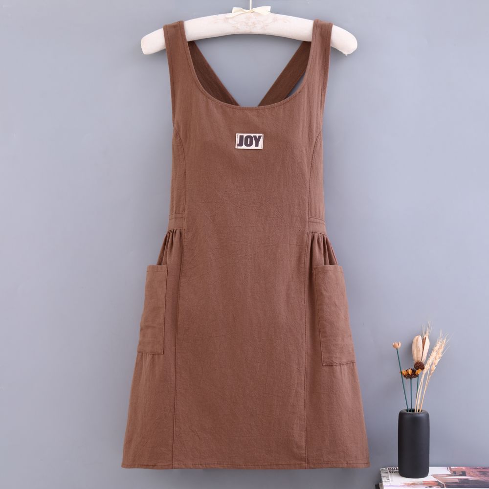 오르모 원피스 앞치마 유치원 어린이집 꽃집 와인