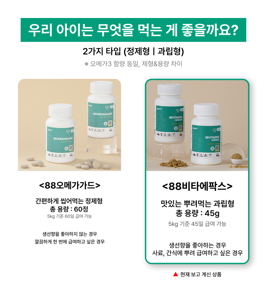 88펫 비타에팍스 강아지 고양이 뿌려먹는 오메가3 청어 노르웨이 피부 45g, 1개 - 상세 이미지 4