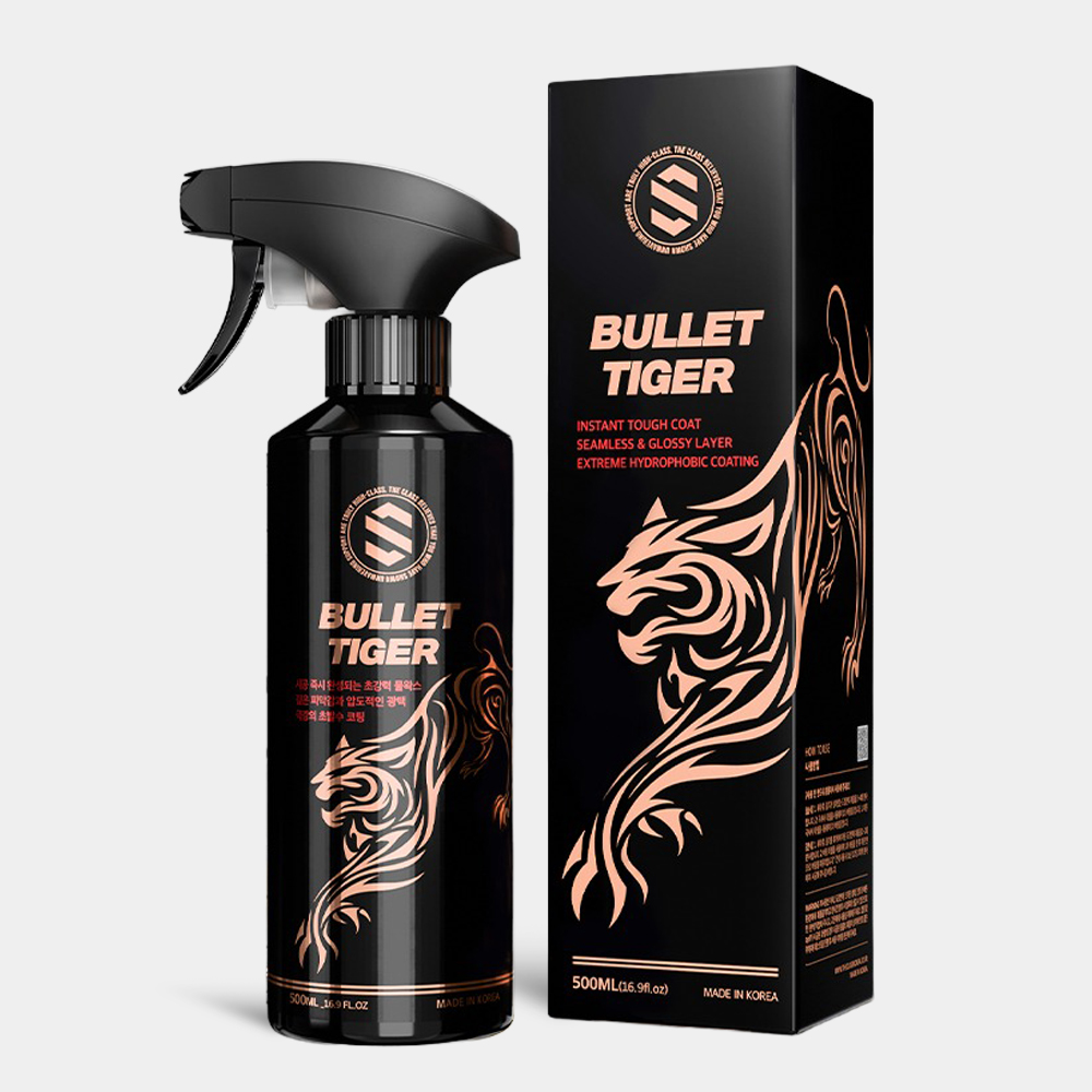 더클래스 불렛 타이거 카나우바 500ml+스피드폴리쉬 조선 물왁스 광택코팅제 퀵디테일러