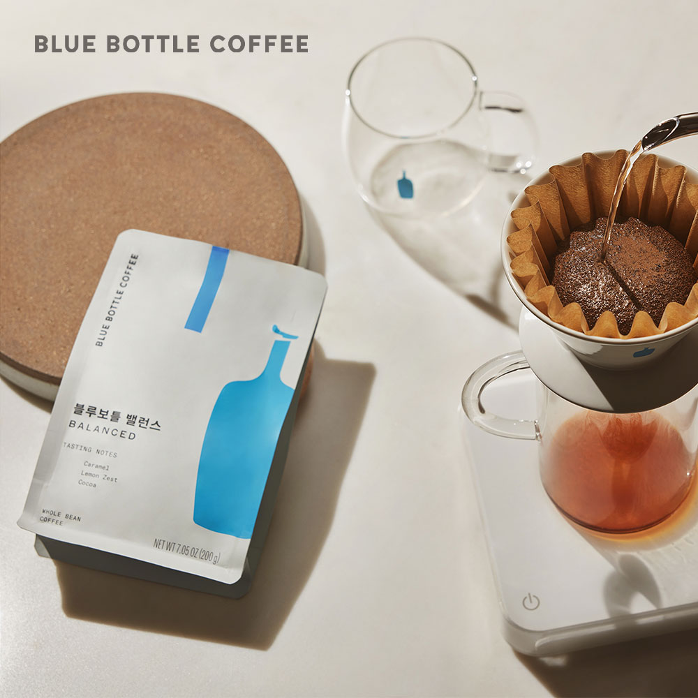[공식] 블루보틀 커피 블렌드 밸런스 홀빈 원두 200g 외 3종 Blue Bottle Coffee Blend 이미지 3