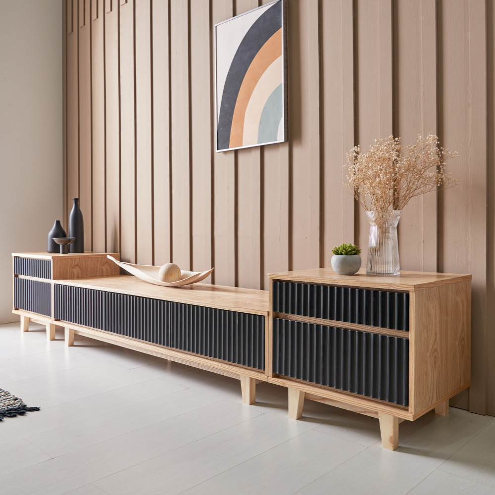 안나 1500 TV하부장 85인치 75인치 TV 티비 거실장 티브다이