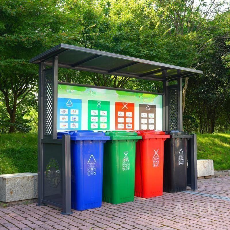 업소용 음식물 쓰레기통 바퀴 JMZ-009 (240L 배럴 장착) - 상세 이미지 2
