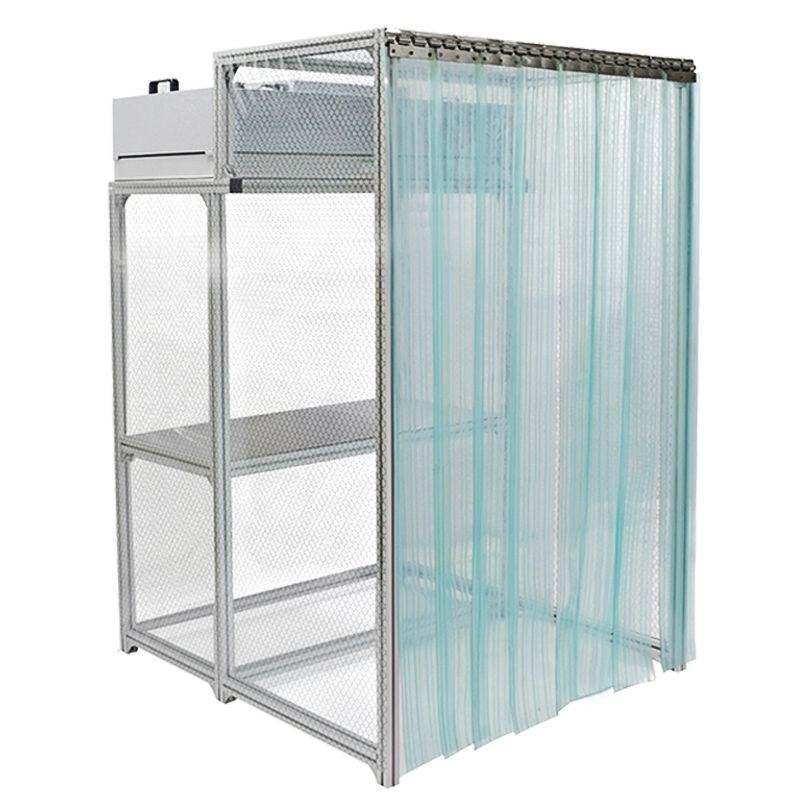 클린 벤치 1인용 흄후드 크린 후드 멸균 실험실 부스 620x620x790mm 테이블 작업대 - 상품 이미지