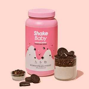 쉐이크베이비 단백질 쉐이크 대용량 쿠키앤크림맛, 630g, 1개 맛있게 먹은 솔직 후기 - 상품 이미지 2