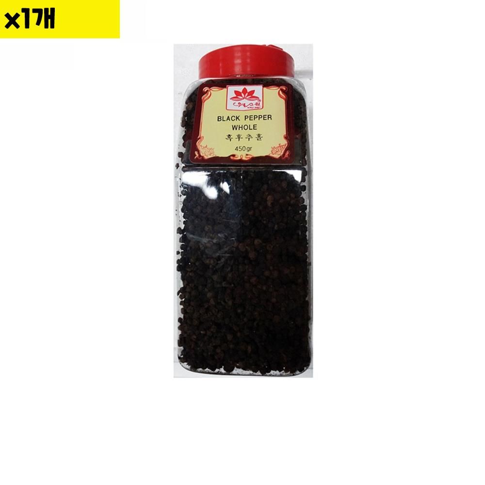 식자재 식재료 유통 도매 흑후추 홀 은진 450g 1개 - 메인 이미지