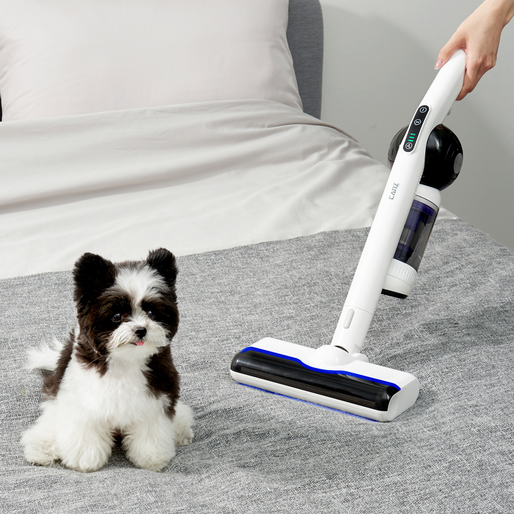 CANZ 무선침구청소기 UV살균 강력 흡입 청소 자동 먼지비움 침대 쇼파 진드기 청소기 제품 이미지