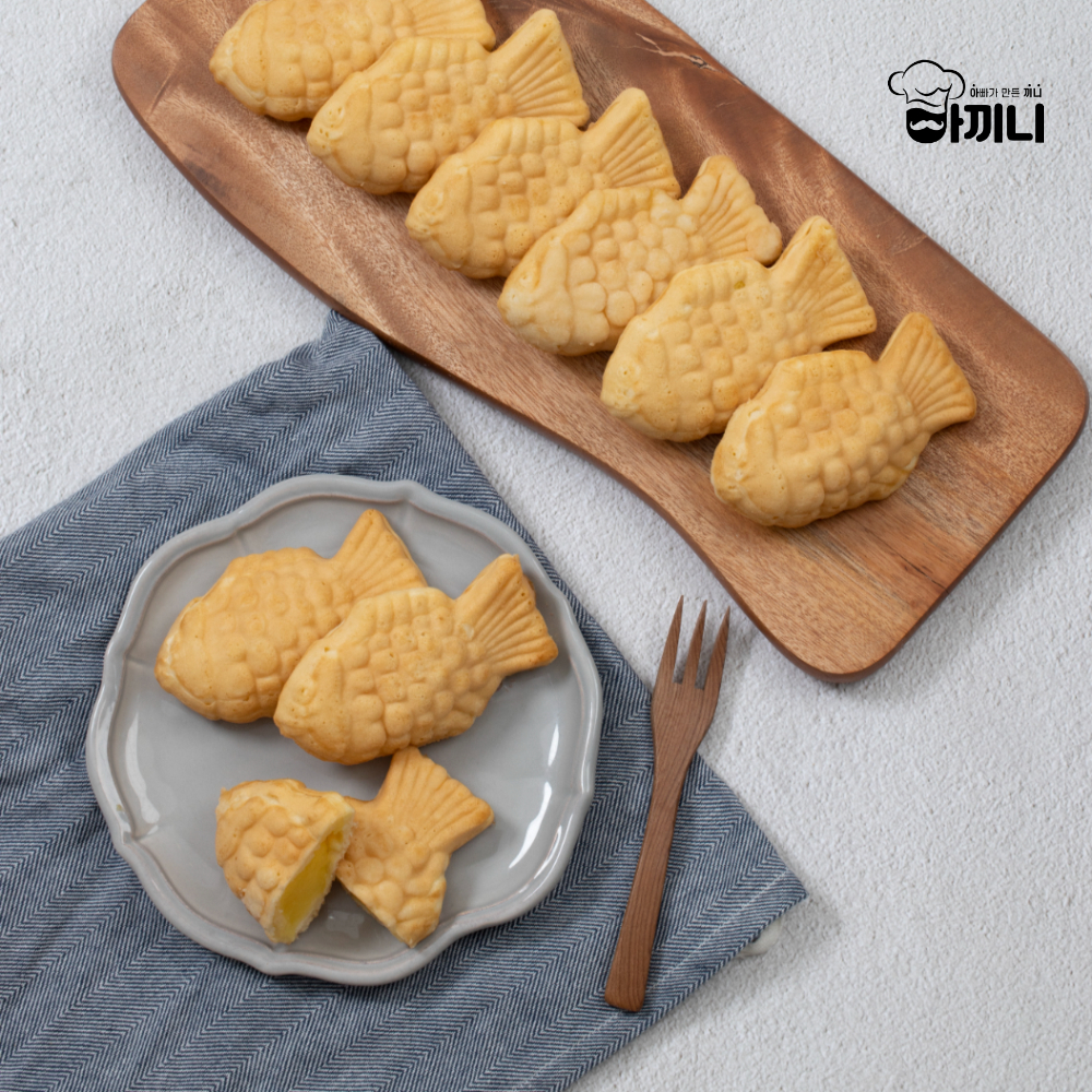 아끼니 우리밀로 만든 슈크림 붕어빵 500g - 상세 이미지 3