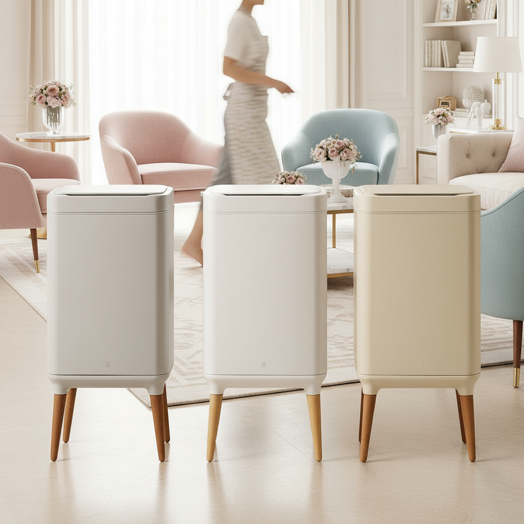 [2025] 자동쓰레기통 스마트 자동센서 20리터 휴지통 마리슈타이거 루미 엘솜