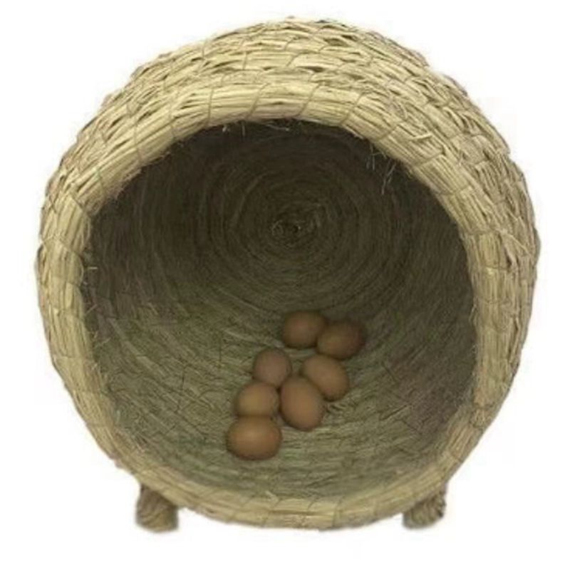 산란장 닭 알낳는집 밀짚 은신처 알둥지 메추리 대형 닭장 메추리집 산란통 55cm 짚 둥지 - 상세 이미지 5