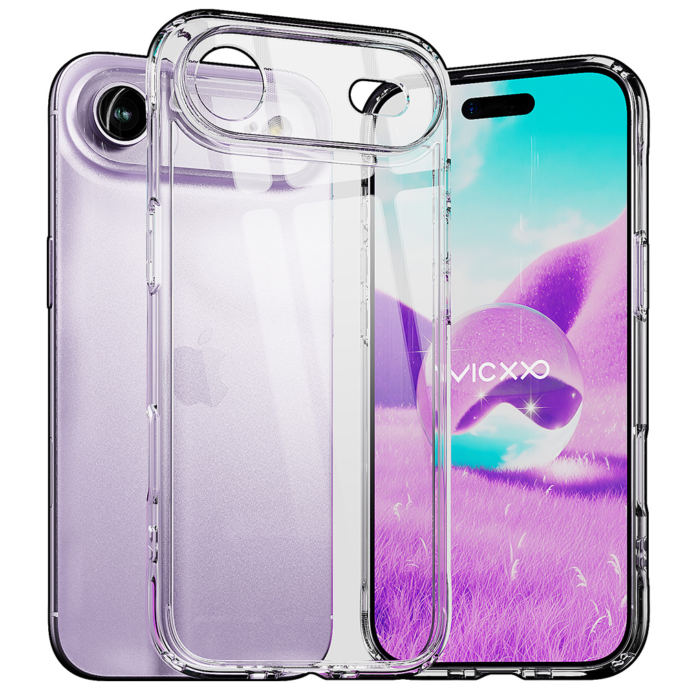 빅쏘 하드 범퍼 클리어 케이스 투명, 아이폰 에어