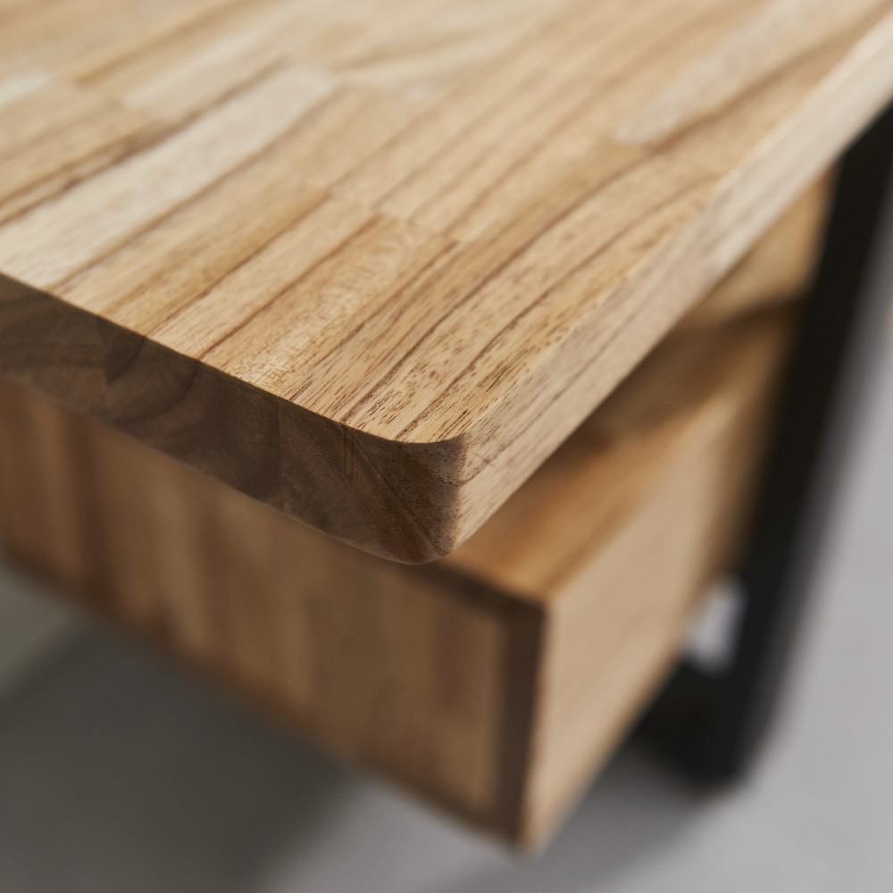 쿠쿠2 2100 원목 높은 티비다이 안방 티비장 거실 TV 다이 장식장