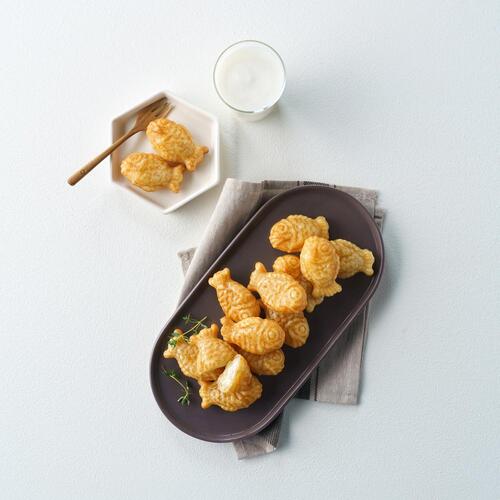 한입 슈크림 붕어빵 750g 미니붕어빵 맛있는 어린이 간식 팥 이미지 8