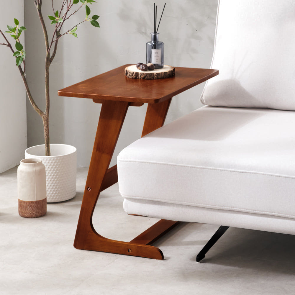 사이드테이블 노트북 미니 간이 원목 소파 테이블 거실 보조책상 600