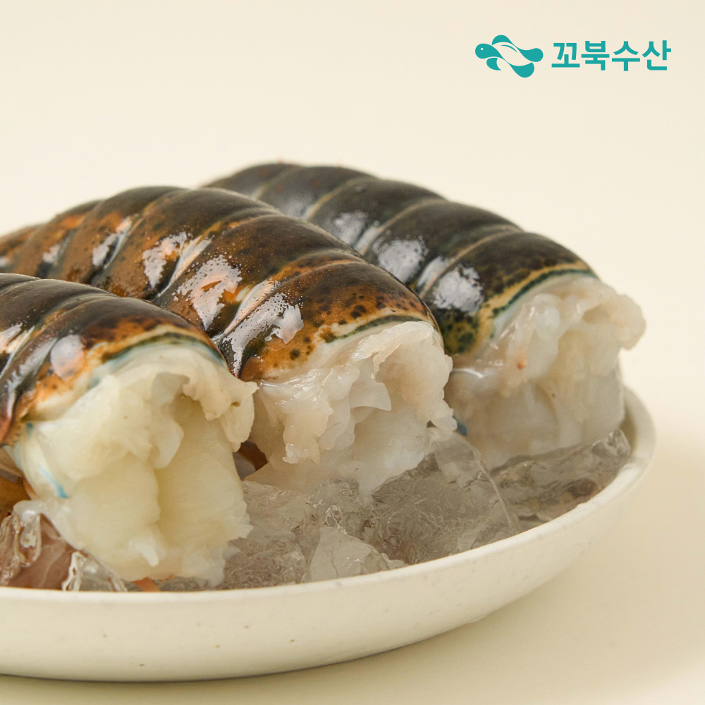 랍스터 테일 5마리 (500-700g) 냉동 랍스타 꼬리 바다가제 4-5oz - 상세 이미지 3