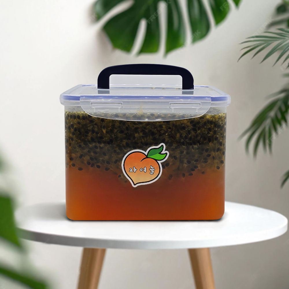 자여늘 과일청 패션후르츠청 5Kg 카페 업소용 대용량 정백당