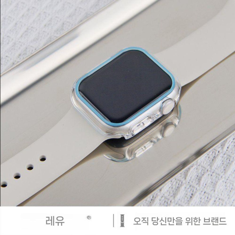 애플워치 10세대 울트라2 케이스 형광 투명 커버 - 상세 이미지 5