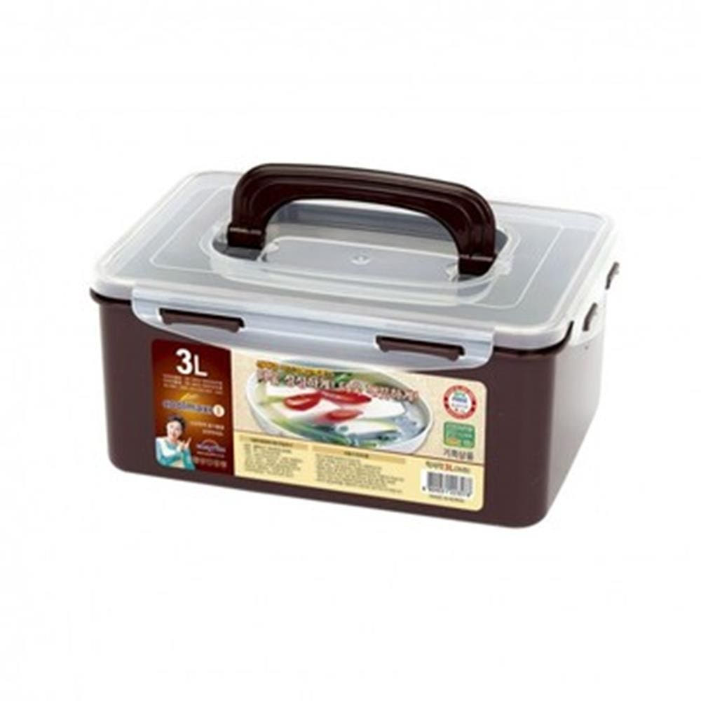 핸들 밀폐용기 3L