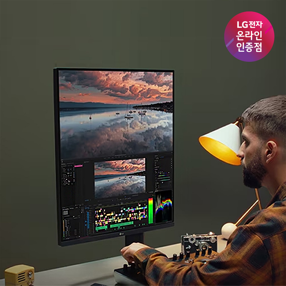 (74)LG 28MQ780 70.1cm(28인치) SDQHD 16:18 사무용 듀얼 엘지 컴퓨터 모니터