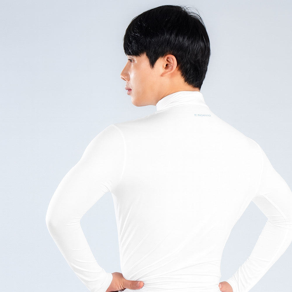 골프 하프넥 언더레이어 사계절 기능성 이너웨어 냉감 자외선 차단 - 상세 이미지 4