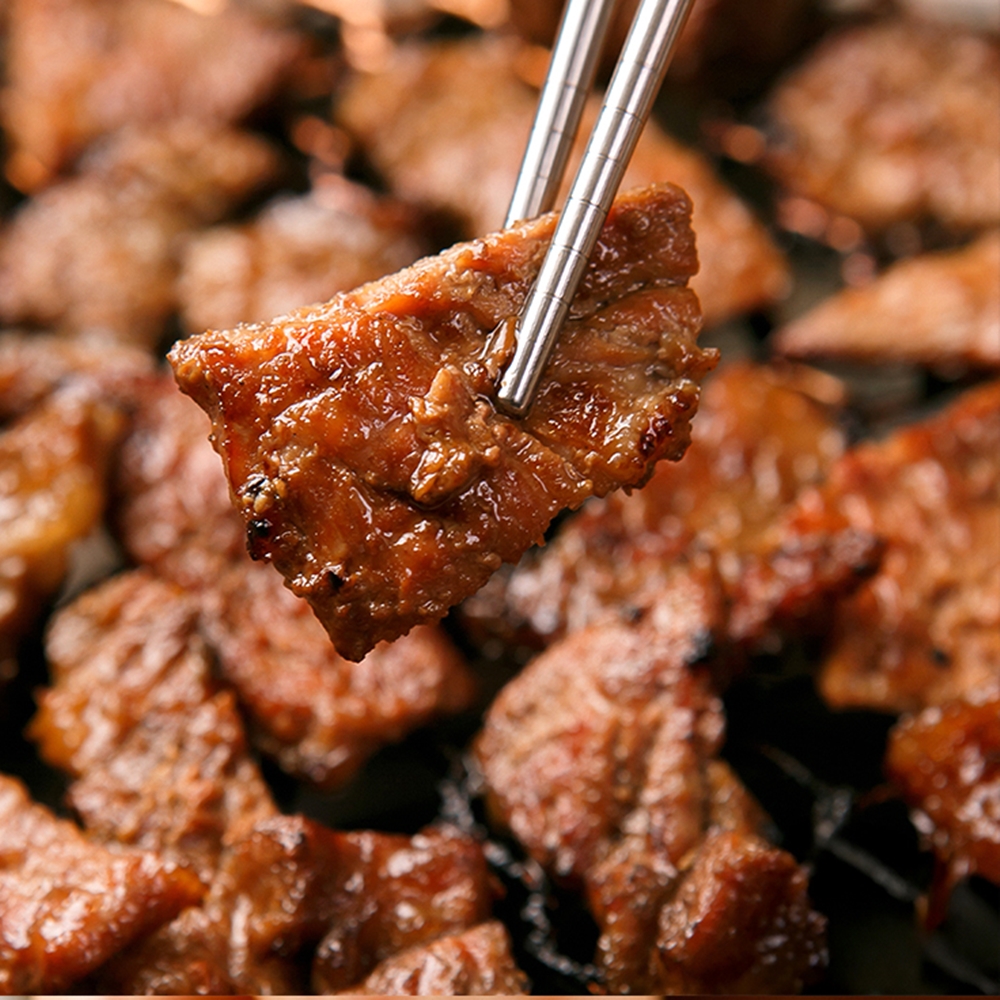 힘찬열매 제주 흑돼지 양념구이 왕구이 돼지양념육 1.2kg+1.2kg - 상세 이미지 3
