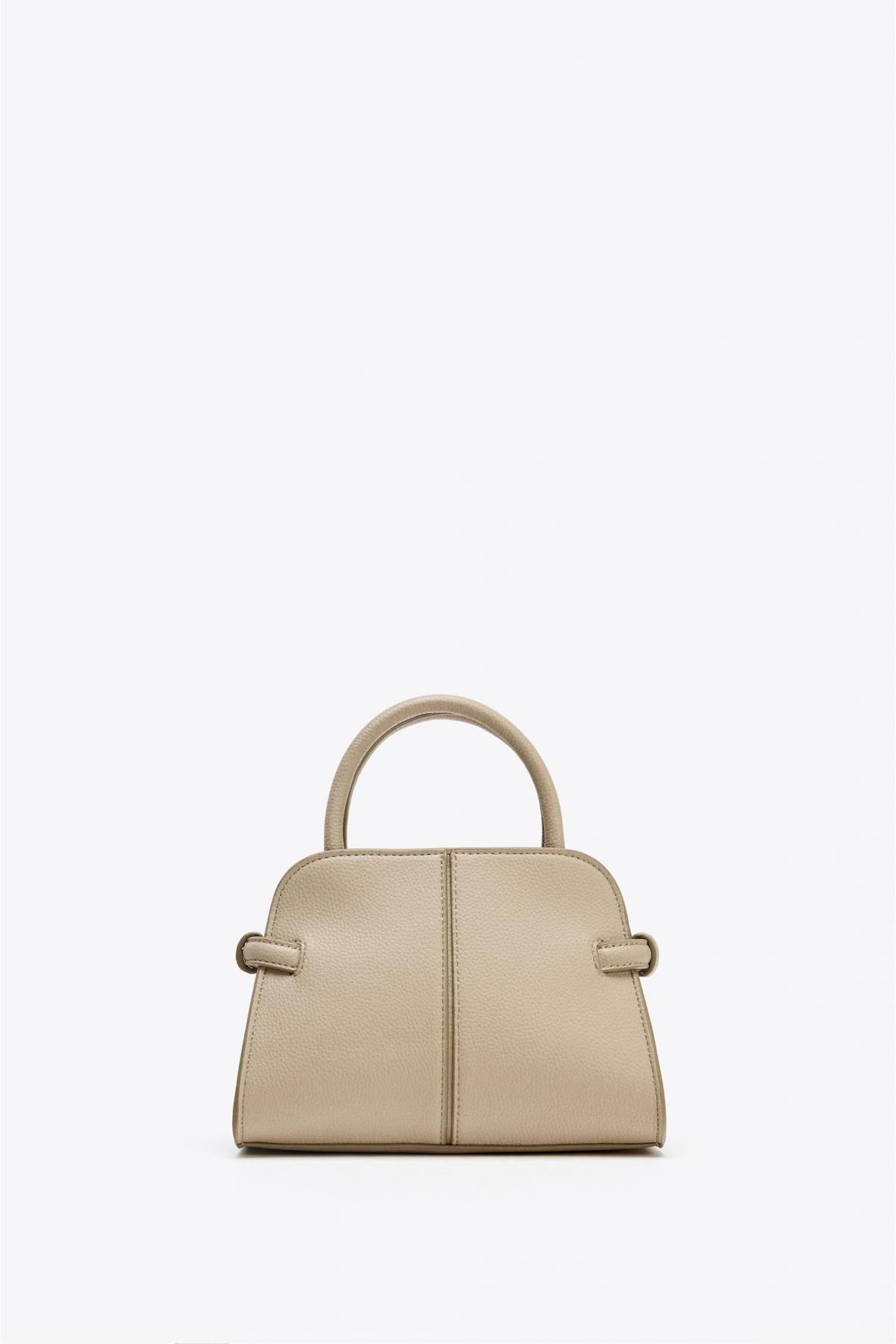 자라 베이직 미니 시티 토트백 6614/610 TAUPE GREY - 메인 이미지