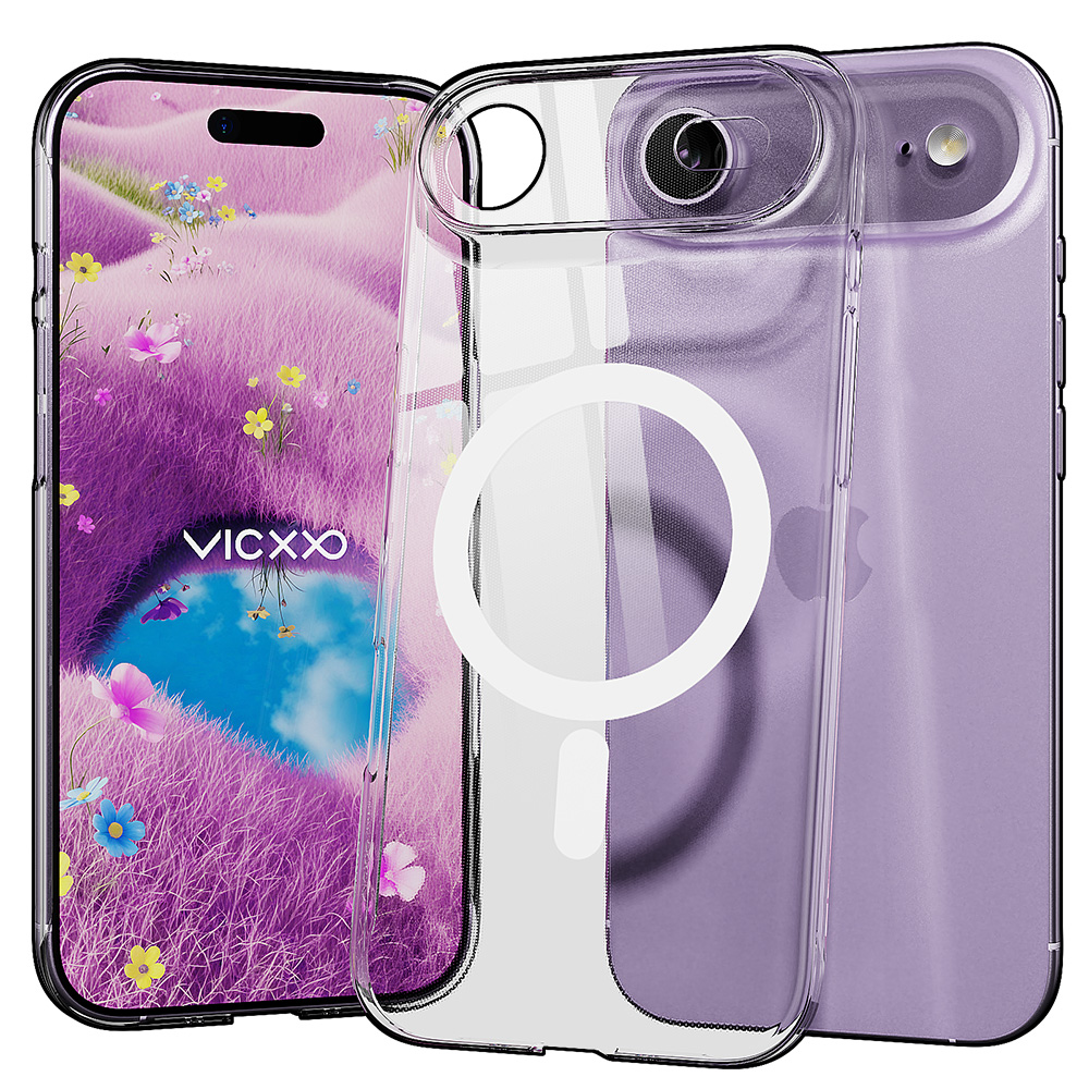 빅쏘 초슬림 변색없는 맥세이프 케이스 투명, 아이폰 에어