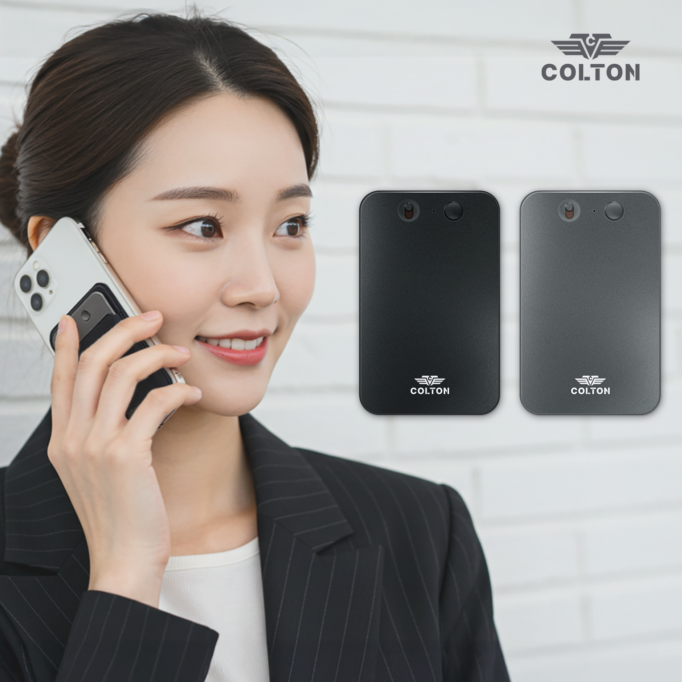 콜튼 AI녹음기 초소형 장시간 휴대용 블루투스 녹음 128G