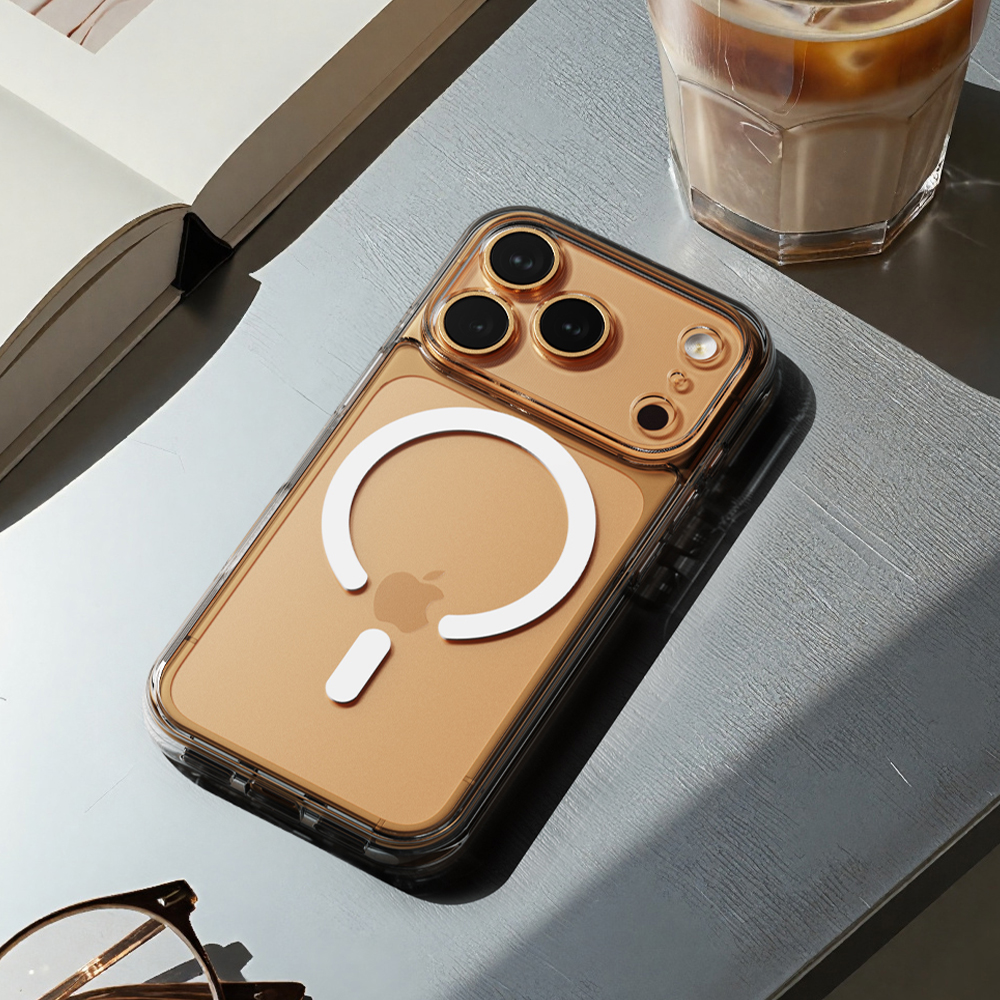 빅쏘 띠부띠부 5가지 컬러 범퍼 맥세이프 케이스 투명, 아이폰17 - 상세 이미지 2