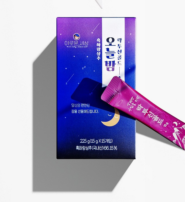 (이로운세상) 잠안올때 잠잘오는 숙면차 락투신 흑하랑 상추차 오늘밤 락투신골드 스틱액상