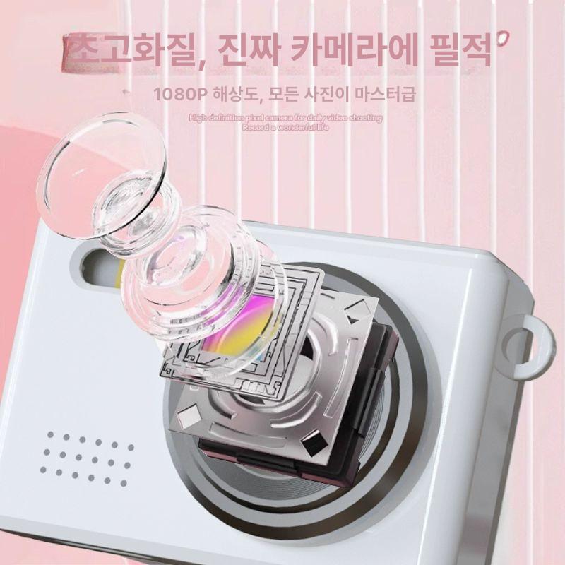 카메라 미니 디지털 셀카 고화질 옛날 미니필름 필름미니 학생용 추억 M3000 보통형 A 공식 기본 - 상세 이미지 4