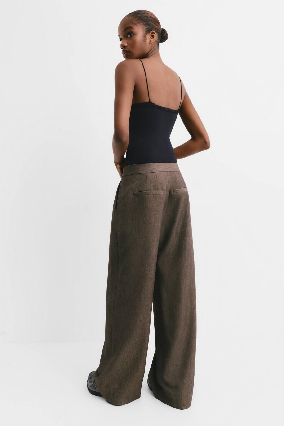 풀앤베어 스트랩 발코넷 레이스 바디수트 7151/382 BLACK - 상세 이미지 3