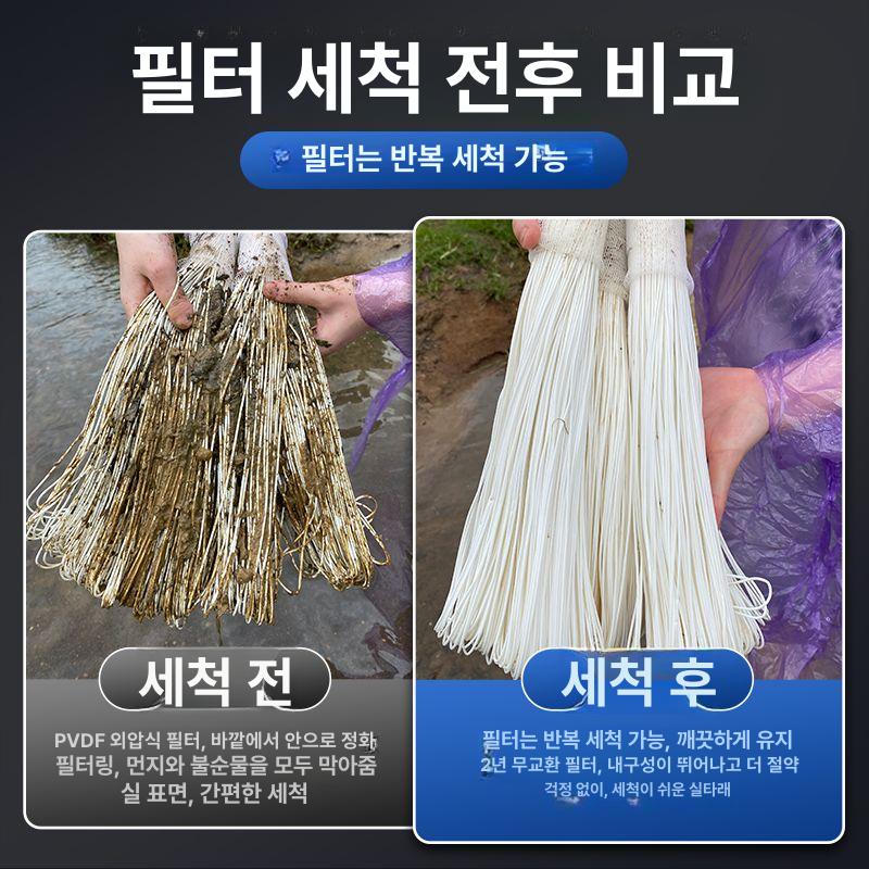 지하수 연수기 석회수 산업용 여과장치 필터 석회 녹물 그린 - 상세 이미지 5