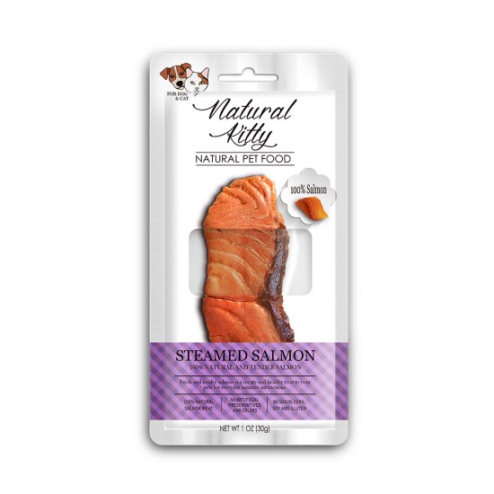 내추럴키티 원물통살 연어, 25g, 1개 - 메인 이미지