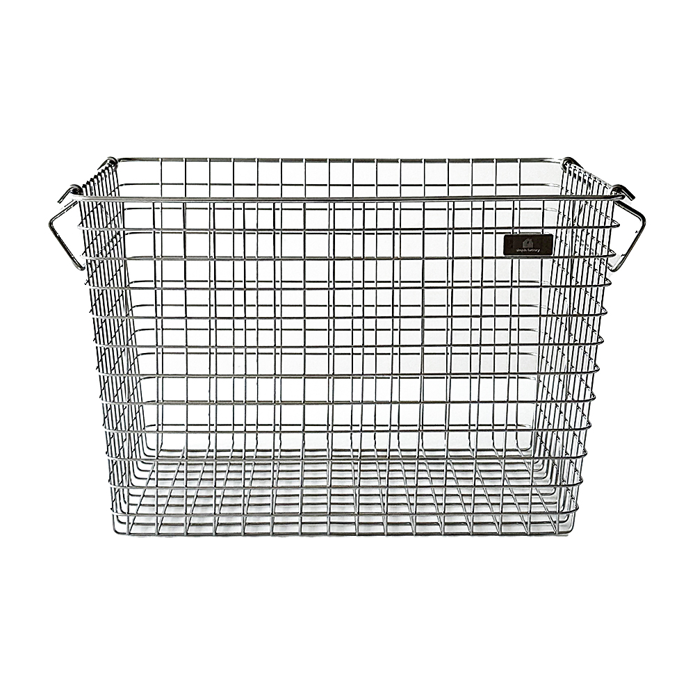 심플팩토리 스텐 바구니 철제 와이어 바스켓 네트망 철망 트레이 L