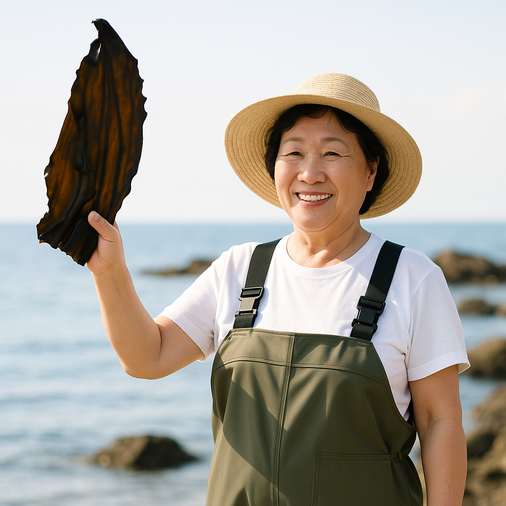 두꺼운 기장다시마 꼭지 뿌리다시마 건다시마 250g