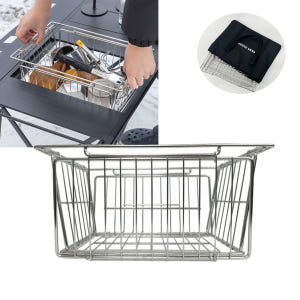 IGT 바스켓 테이블 폴딩 바구니 접이식 캠핑 메쉬 운동러 솔직 후기 | 실사용 리뷰 - 상품 이미지 3