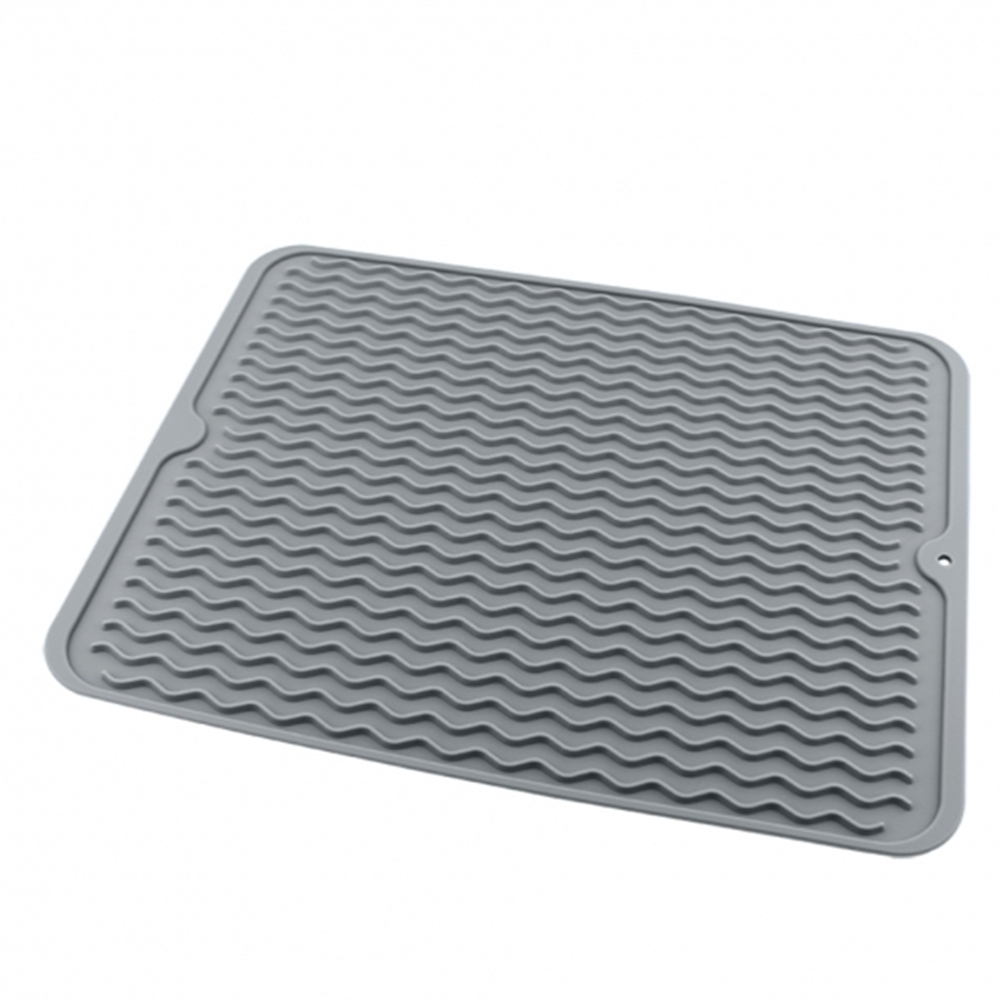 실리콘 드라잉매트 그릇 컵건조대 물빠짐트레이 40X30cm