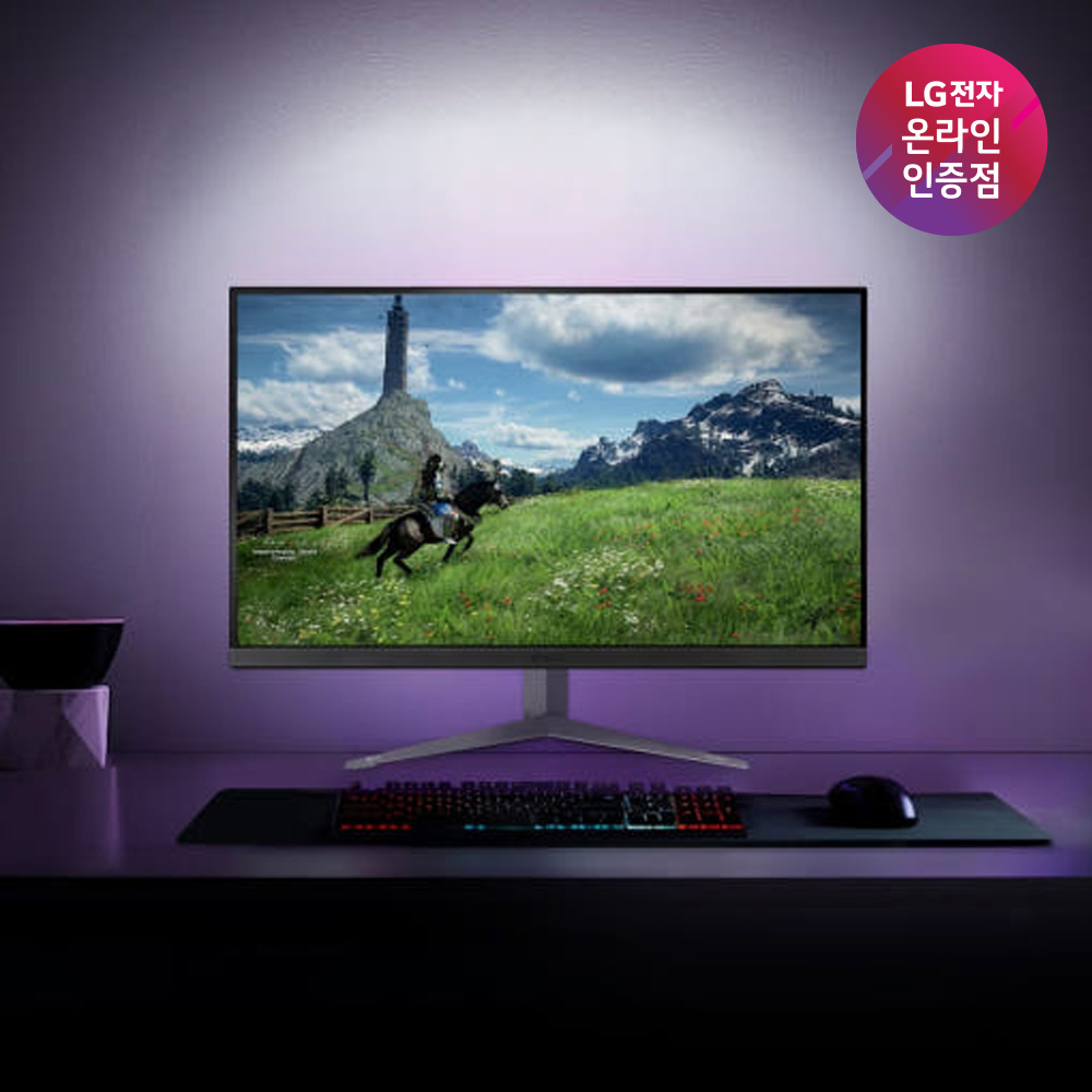 (60)LG 울트라기어 32GS85Q 80cm(32인치) 게이밍모니터 나노IPS QHD 180Hz 1ms 32GP850 후속모델