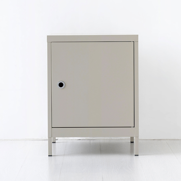 MKB 캐비넷 1문 수납장 480640 479x457x638mm, 1단, 크림 4802.6339 - 메인 이미지