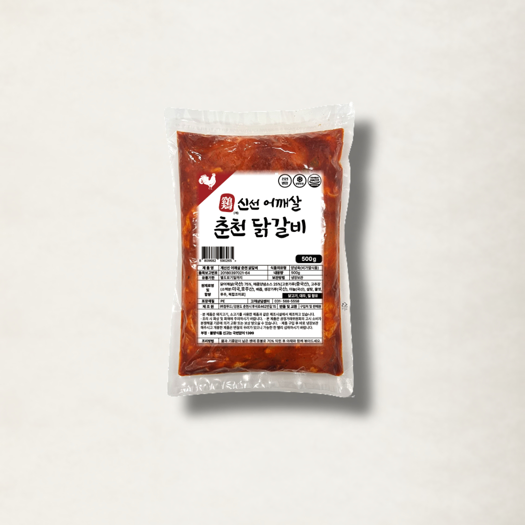 계신선 국내산 어깨살 춘천 닭갈비 500g - 상세 이미지 2