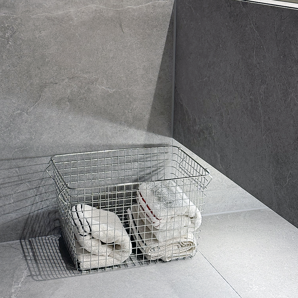 심플팩토리 스텐 바구니 철제 와이어 바스켓 네트망 철망 트레이 L