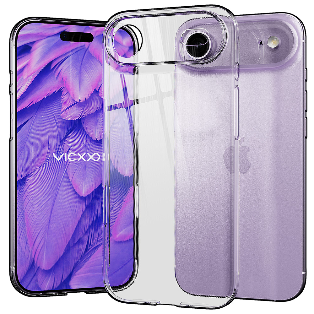 빅쏘 초슬림 변색없는 클리어 케이스 투명, 아이폰 에어