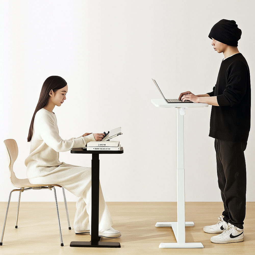 유압식 높이조절 사이드테이블 높이조절 미니 테이블 소파사이테이블 멀티 사이드테이블