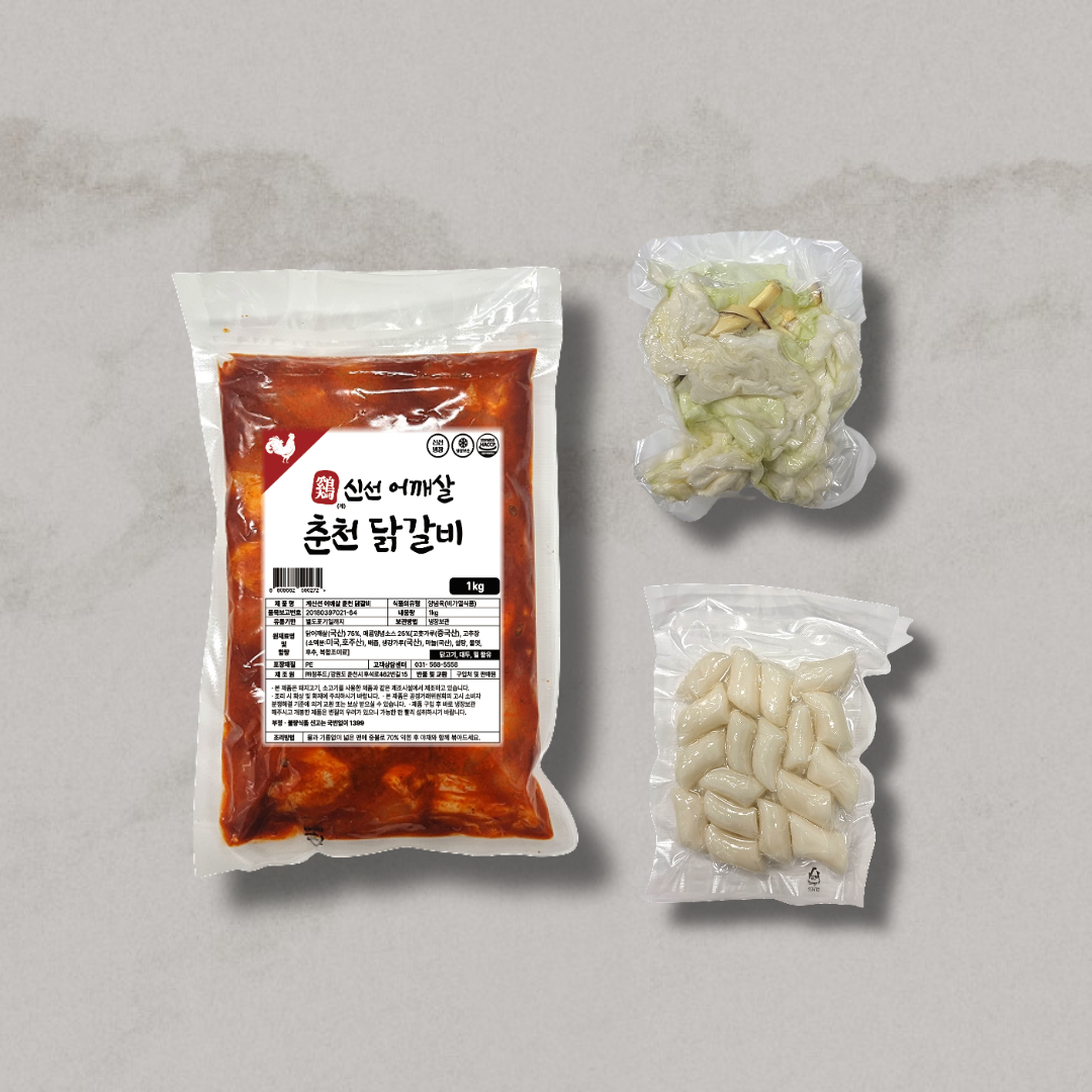 계신선 국내산 어깨살 춘천 닭갈비 500g 밀키트 - 상세 이미지 3