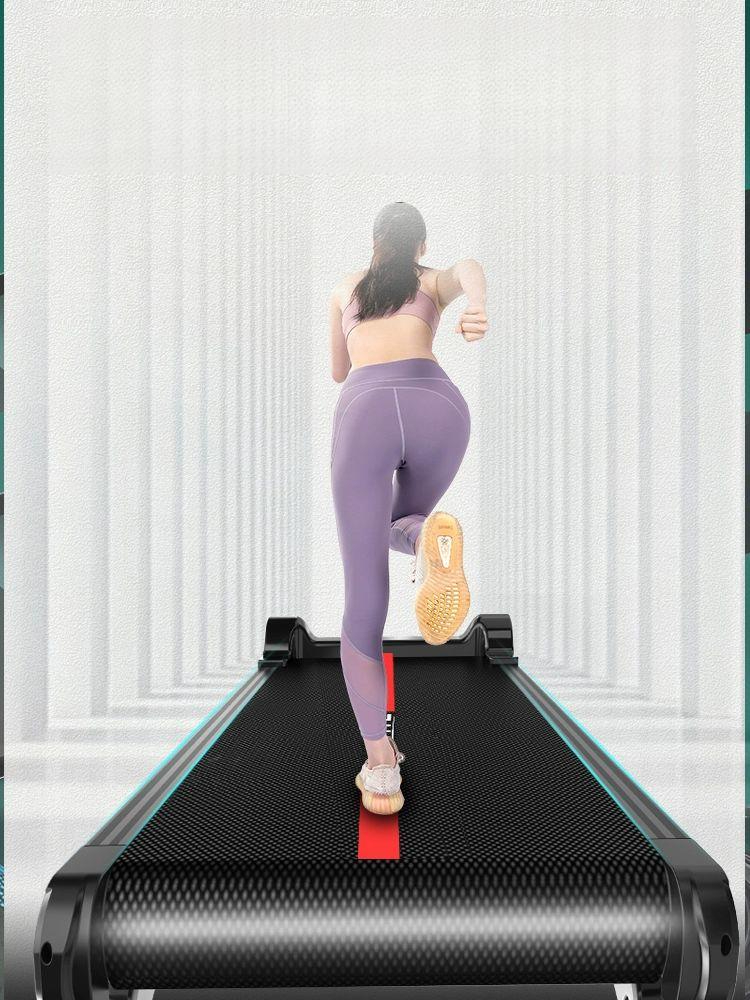 무동력 런닝머신 실내 무중력 걷기 기계식 가정용 1개 제한됨 일반 블랙 플랫 암레스트 - 상품 이미지