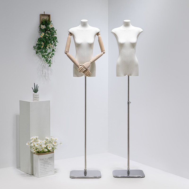 스탠드 마네킹 옷가게 디스플레이 상반신 의류 마네킨 피팅 쇼핑몰 매장 - 상품 이미지